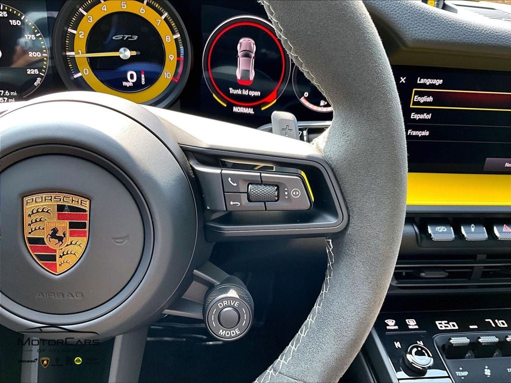 2022 Porsche 911 GT3 ...Carbon Fiber Roof!!!