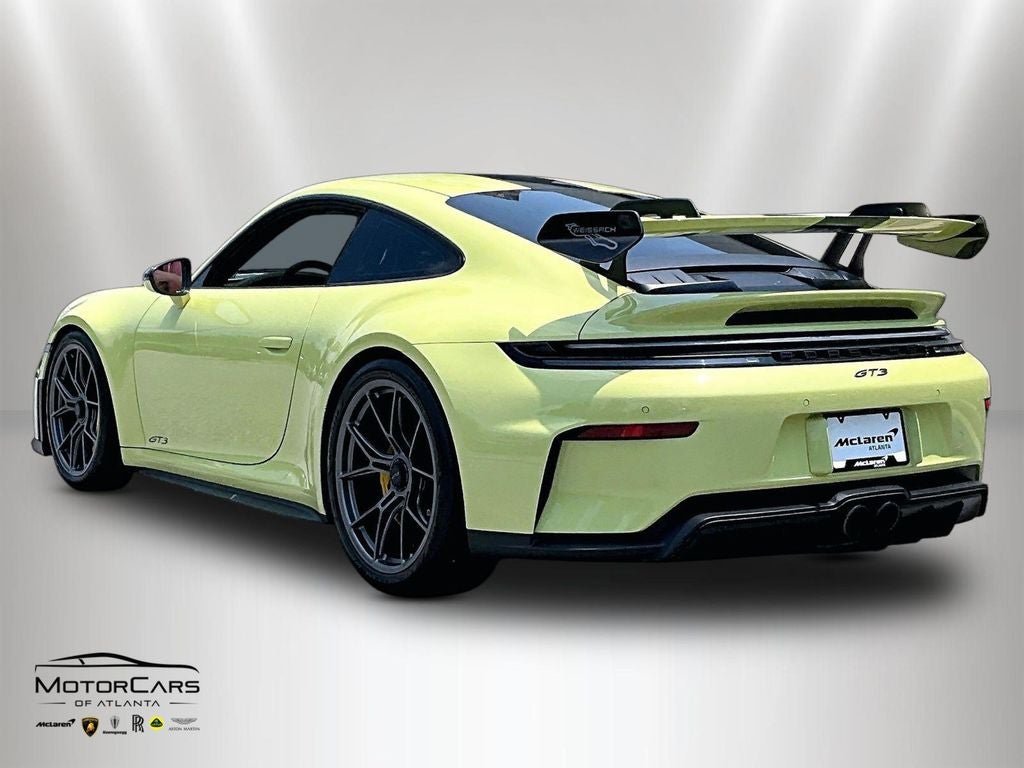 2026 Porsche 911 GT3 Weissach w/6-Speed
