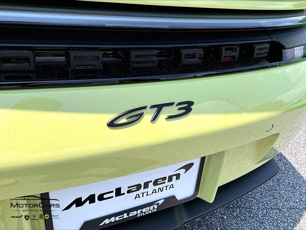 2026 Porsche 911 GT3 Weissach w/6-Speed