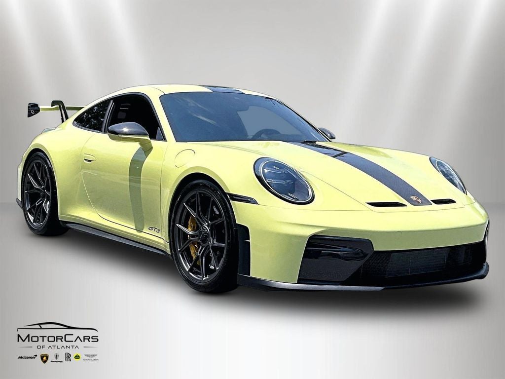 2026 Porsche 911 GT3 Weissach w/6-Speed