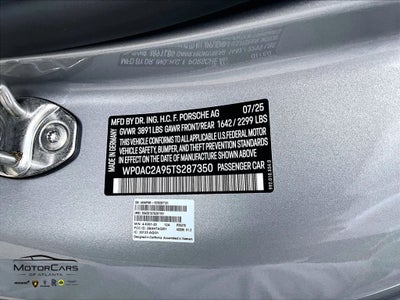 2026 Porsche 911 GT3 Touring...Lightweight Package!