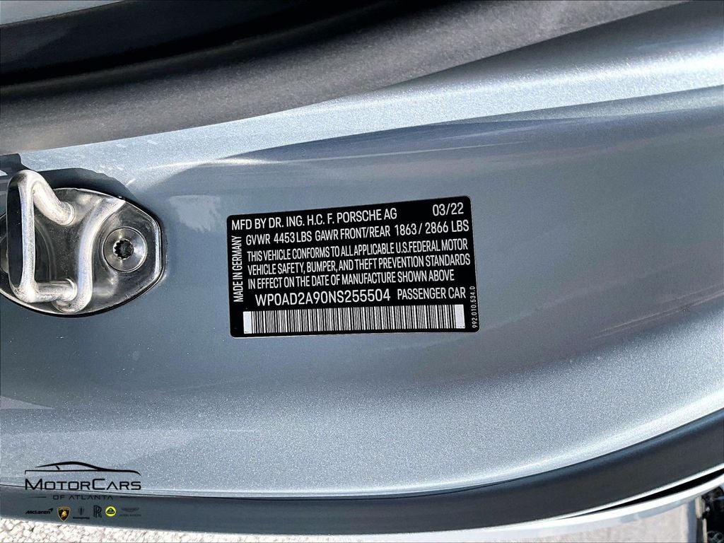 2022 Porsche 911 Turbo S