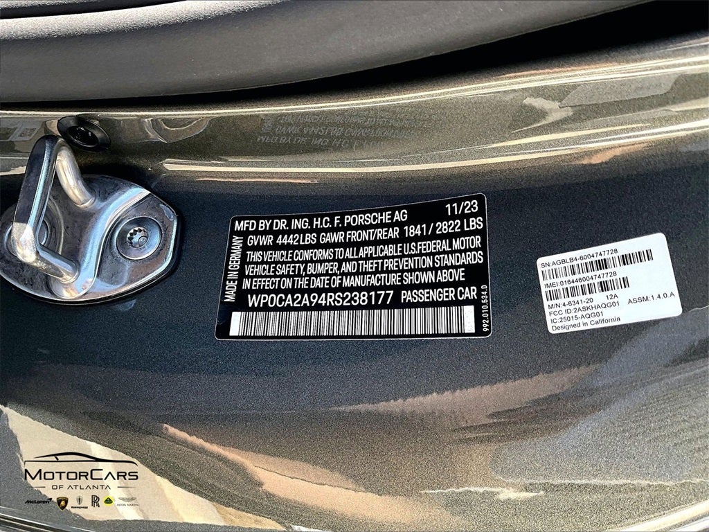 2024 Porsche 911 Carrera