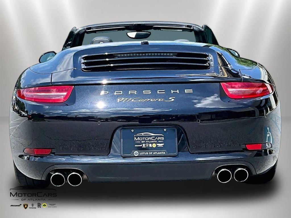 2016 Porsche 911 Carrera S Cabriolet 7-Speed
