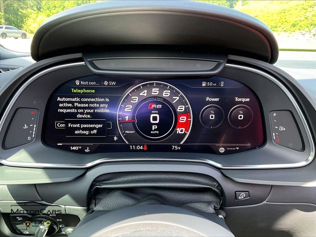 2022 Audi R8 V10 performance