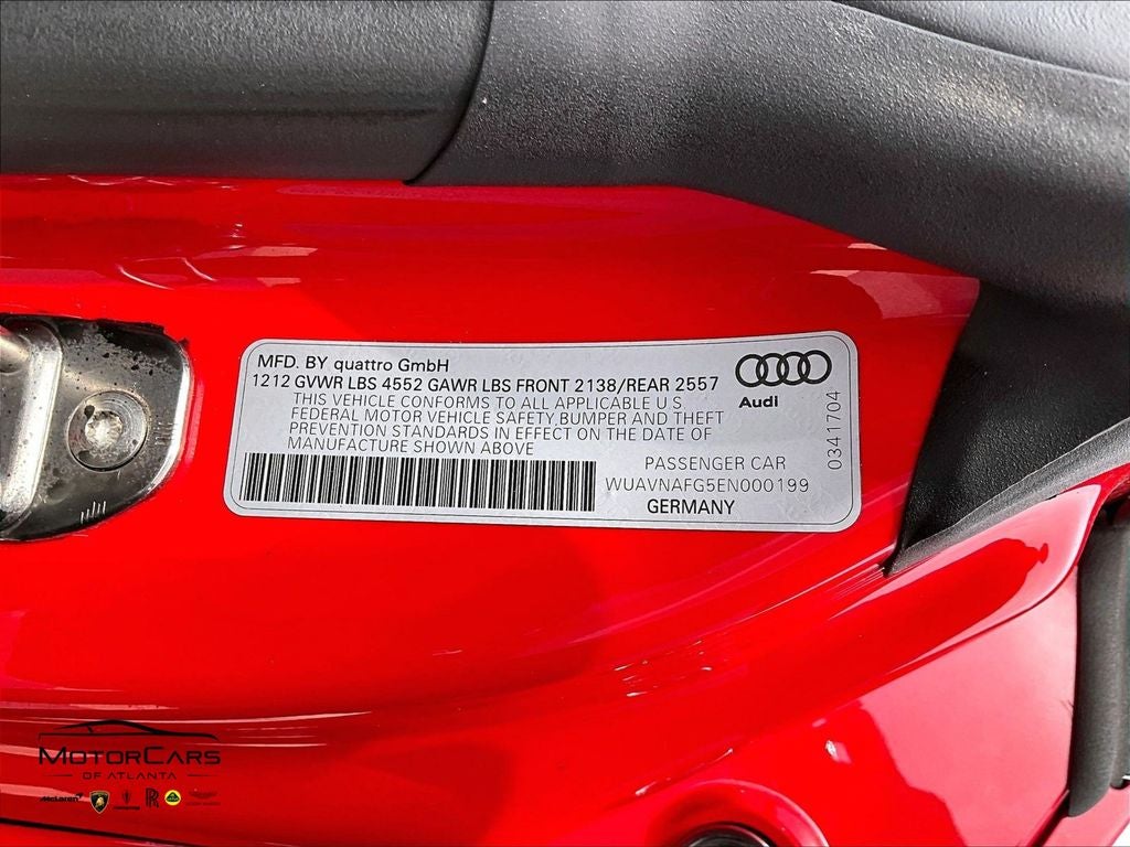 2014 Audi R8 5.2 quattro