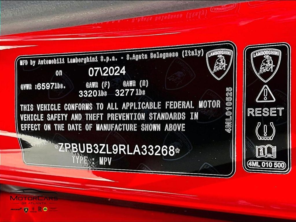 2024 Lamborghini Urus S