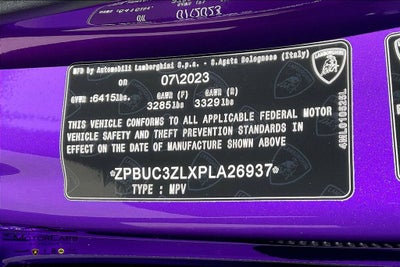 2023 Lamborghini Urus Performante