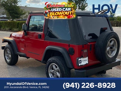 1999 Jeep Wrangler Sport