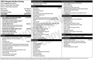 2007 Chrysler Pacifica Touring