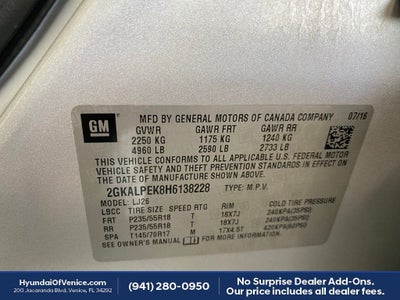 2017 GMC Terrain SLT