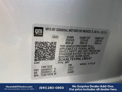 2022 GMC Terrain SLE