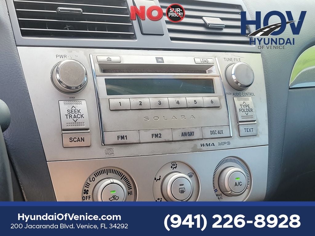2008 Toyota Camry Solara Sport