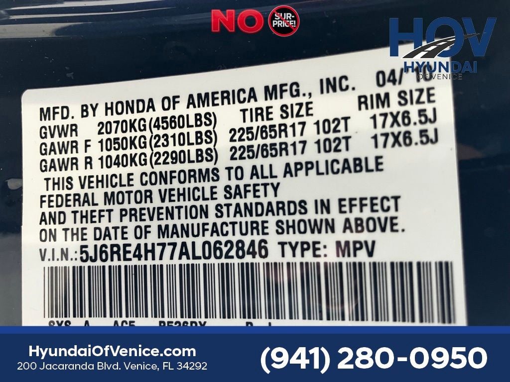 2010 Honda CR-V EX-L
