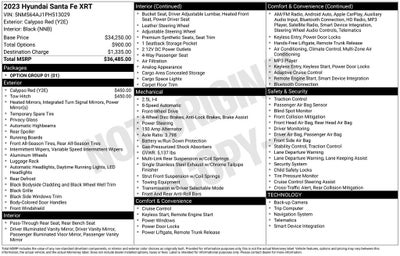 2023 Hyundai Santa Fe XRT