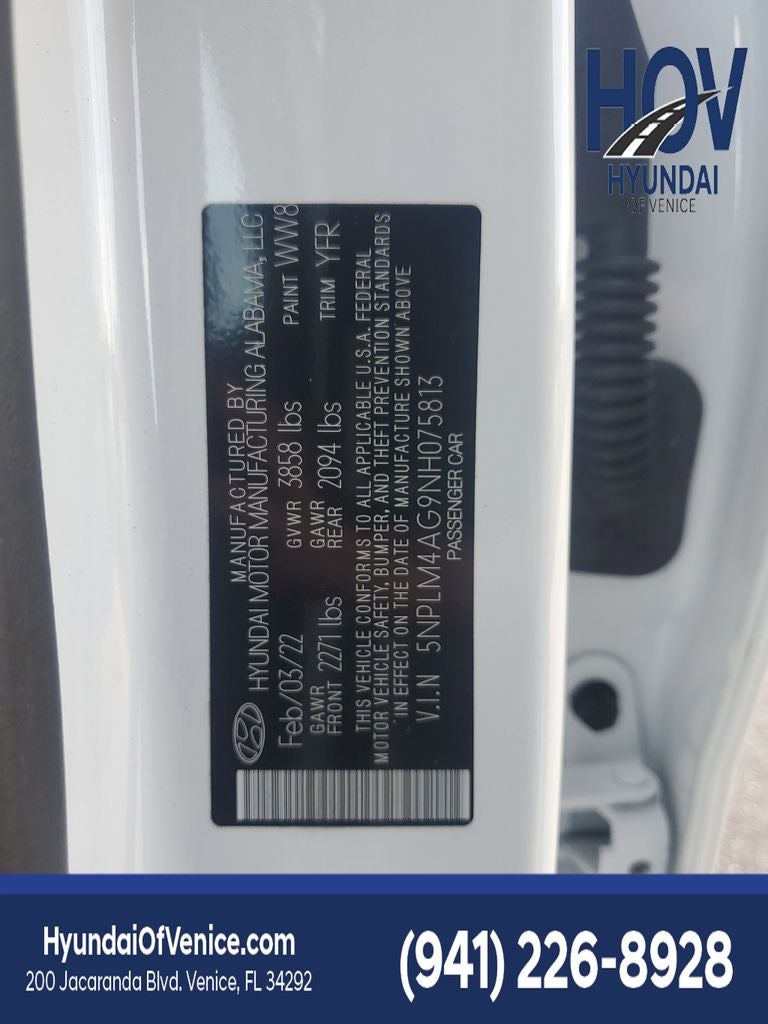 2022 Hyundai Elantra SEL