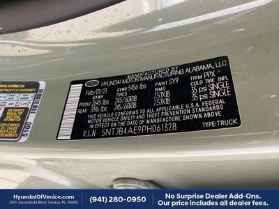 2023 Hyundai Santa Cruz SEL