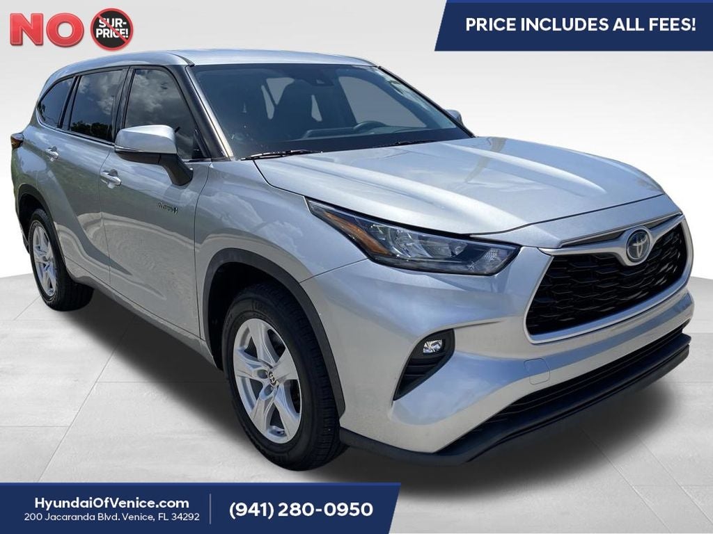 2020 Toyota Highlander Hybrid LE