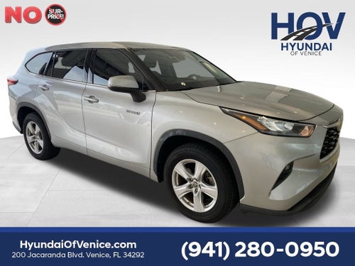 2020 Toyota Highlander Hybrid LE
