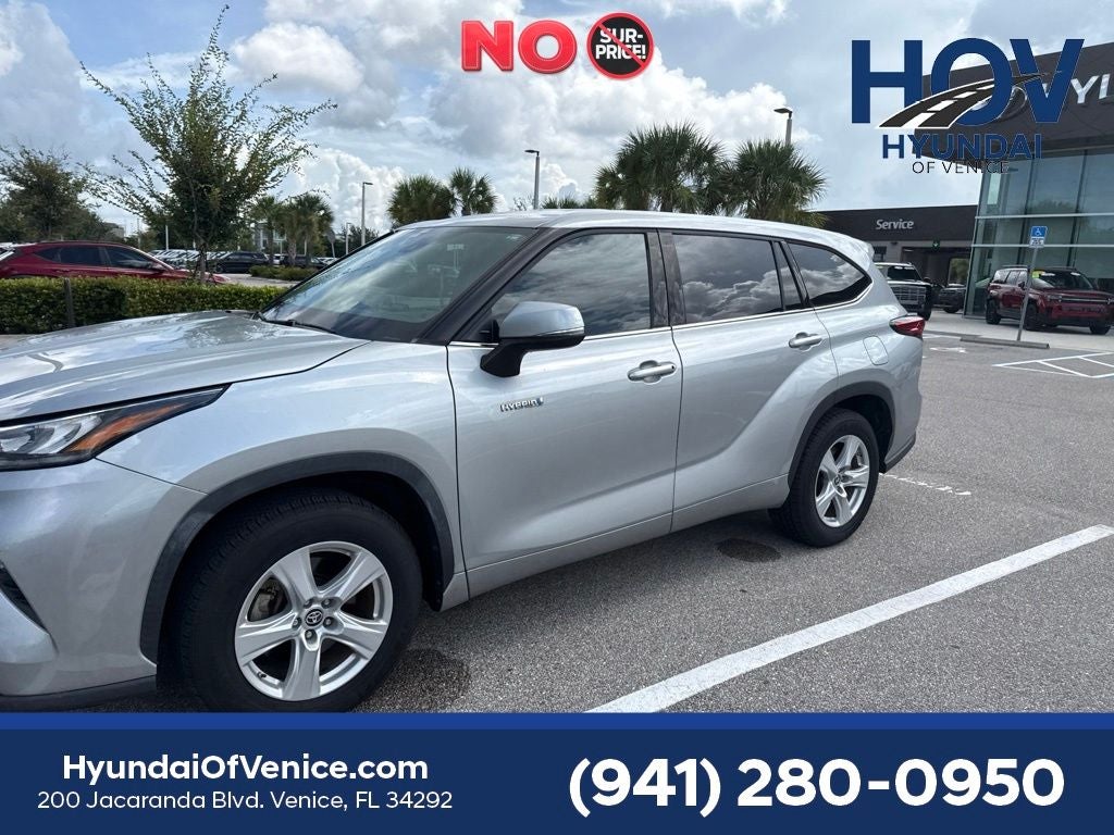 2020 Toyota Highlander Hybrid LE
