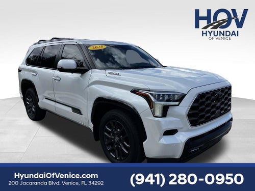 2025 Toyota Sequoia Platinum