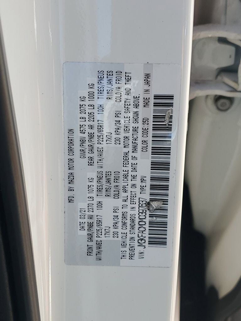 2021 Mazda Mazda CX-5 Touring