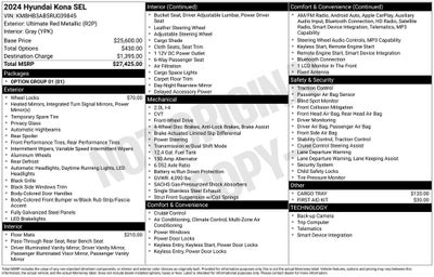 2024 Hyundai Kona SEL