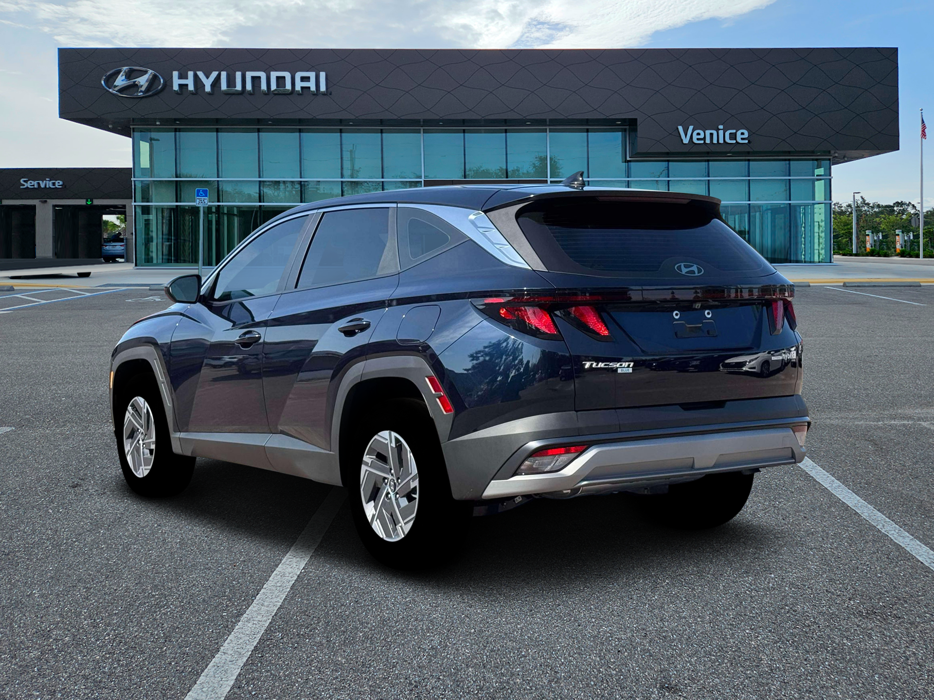 2026 Hyundai Tucson Hybrid Blue