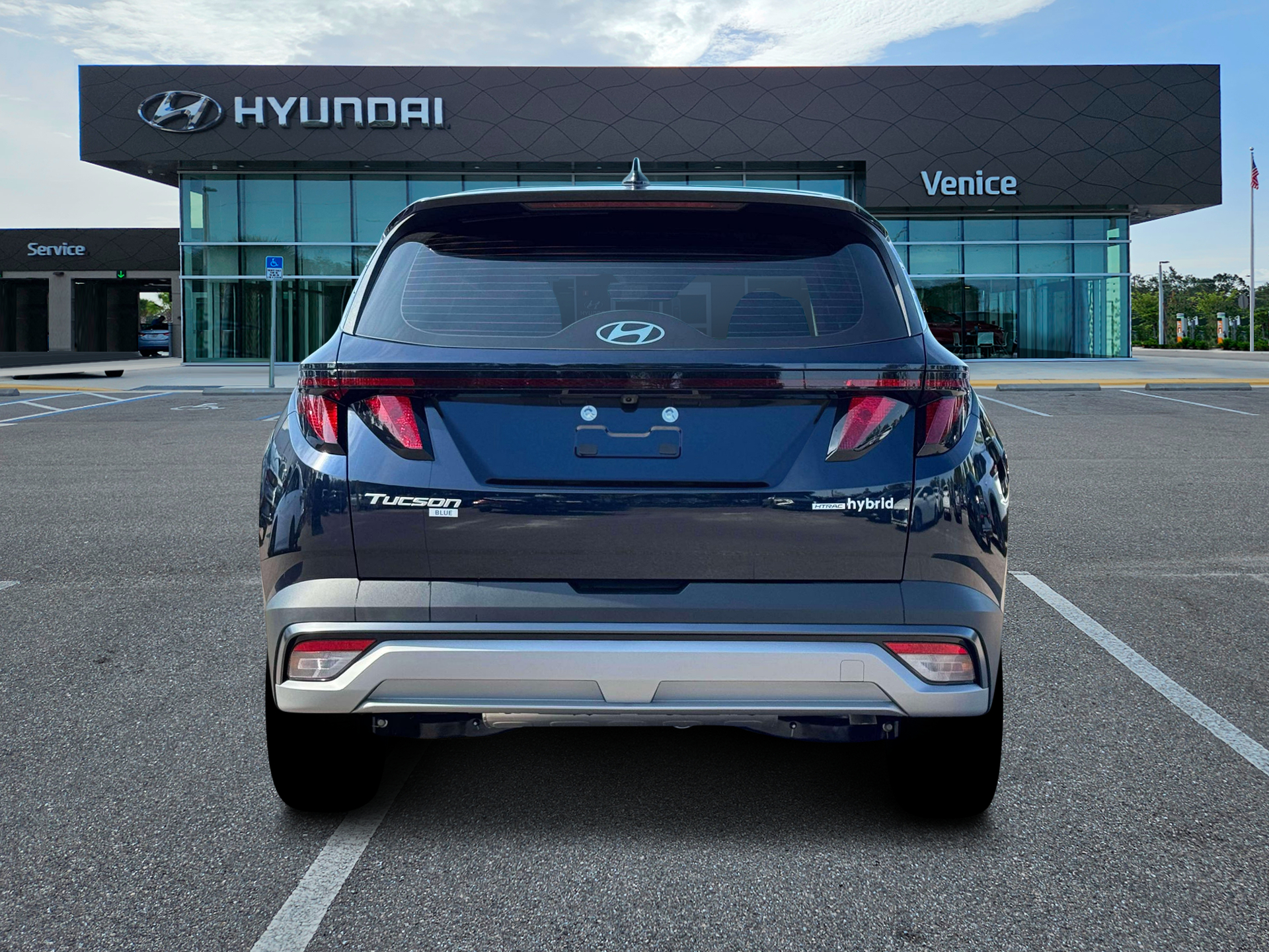 2026 Hyundai Tucson Hybrid Blue