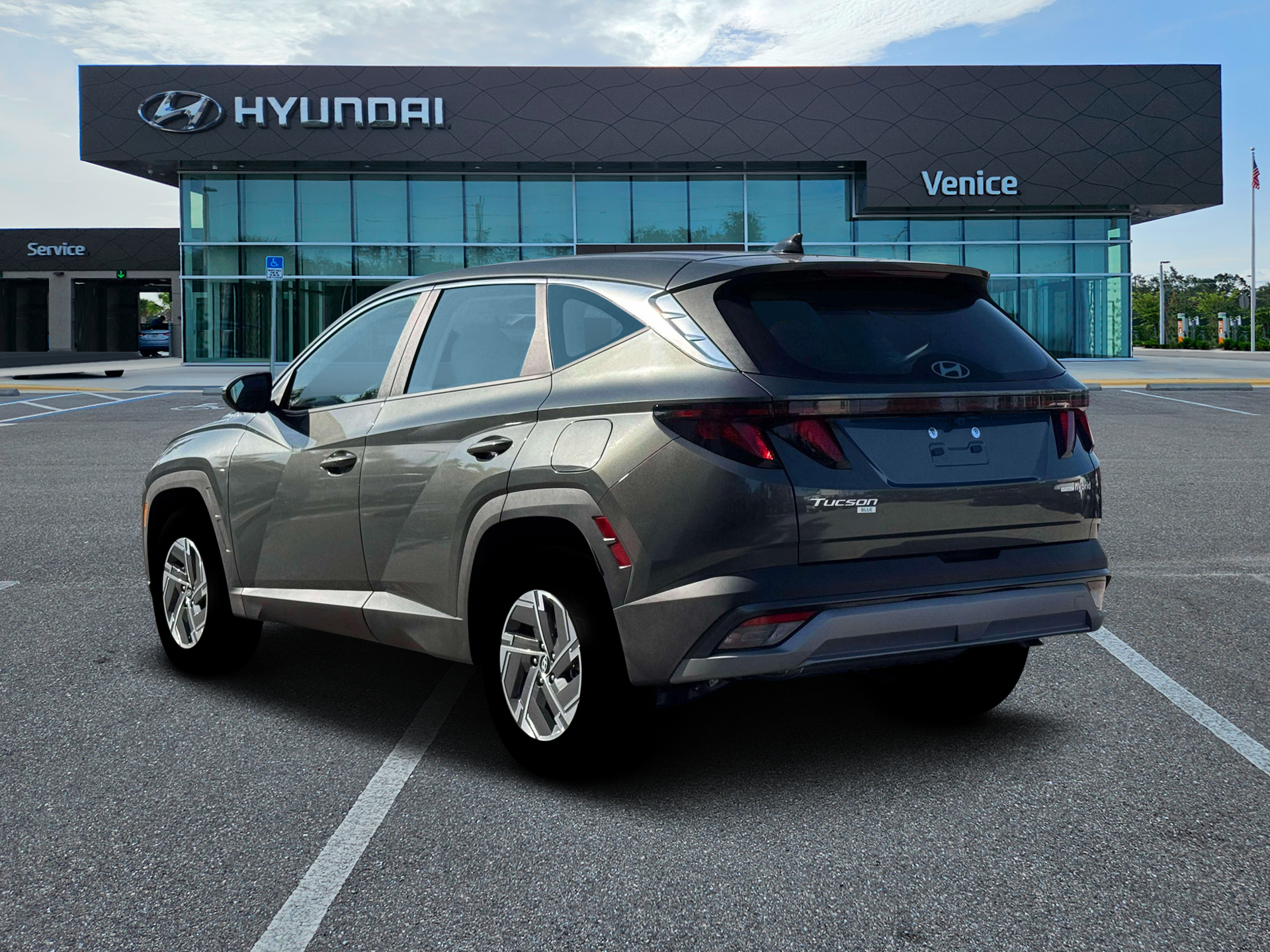 2026 Hyundai Tucson Hybrid Blue