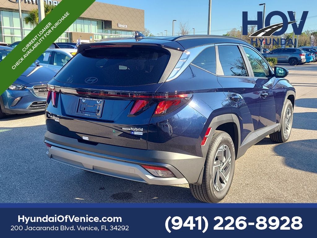 2025 Hyundai Tucson Hybrid Blue