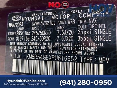 2023 Hyundai Palisade Limited