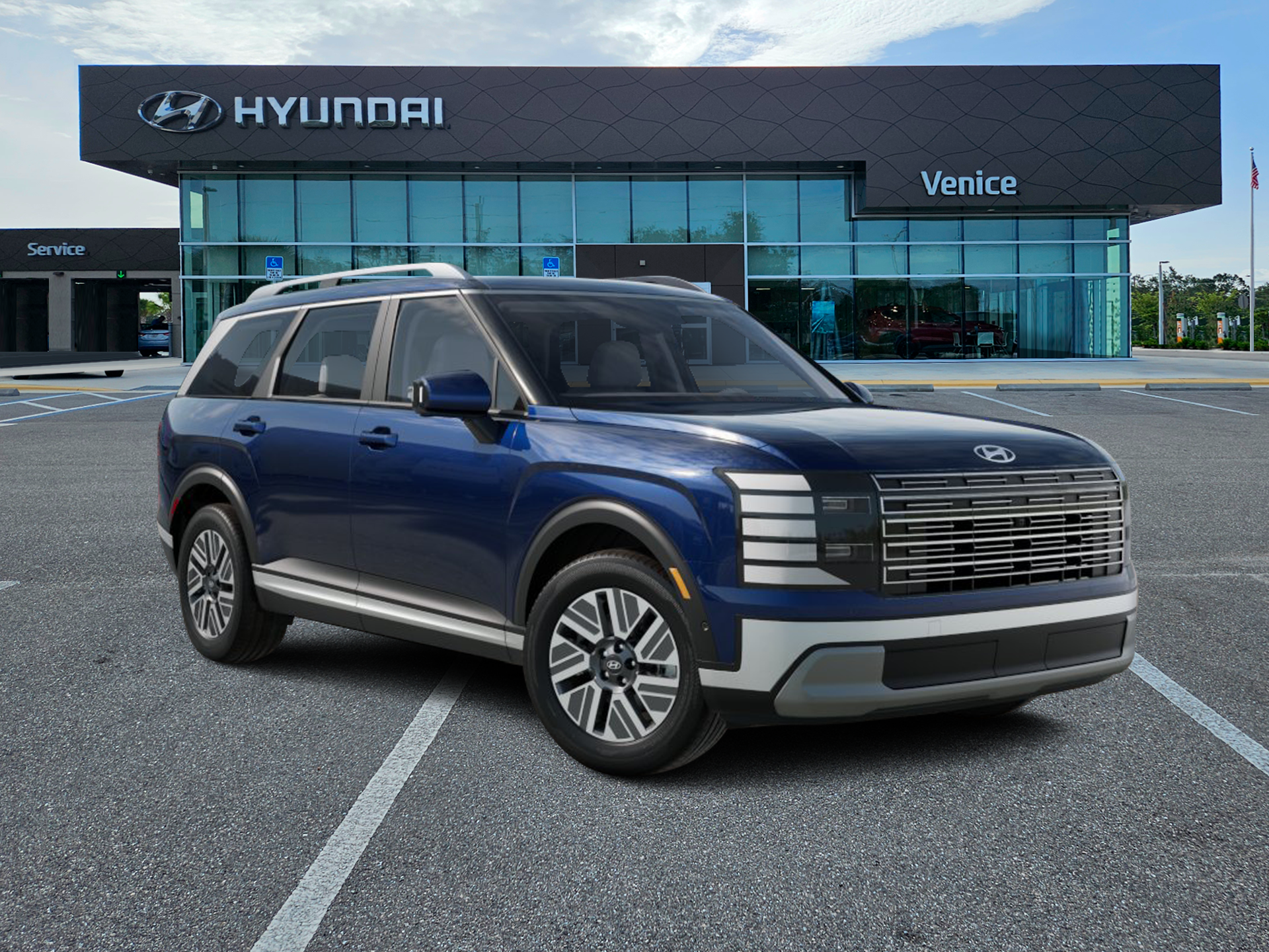 2026 Hyundai Palisade Hybrid Blue SEL Premium 8P
