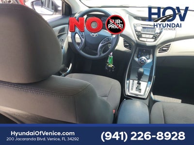 2013 Hyundai Elantra GLS