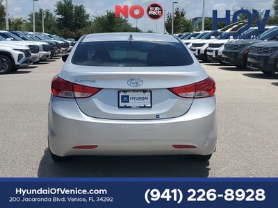 2013 Hyundai Elantra GLS