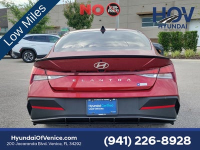 2025 Hyundai Elantra SEL Sport