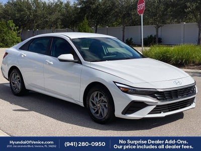 2026 Hyundai Elantra Hybrid Blue
