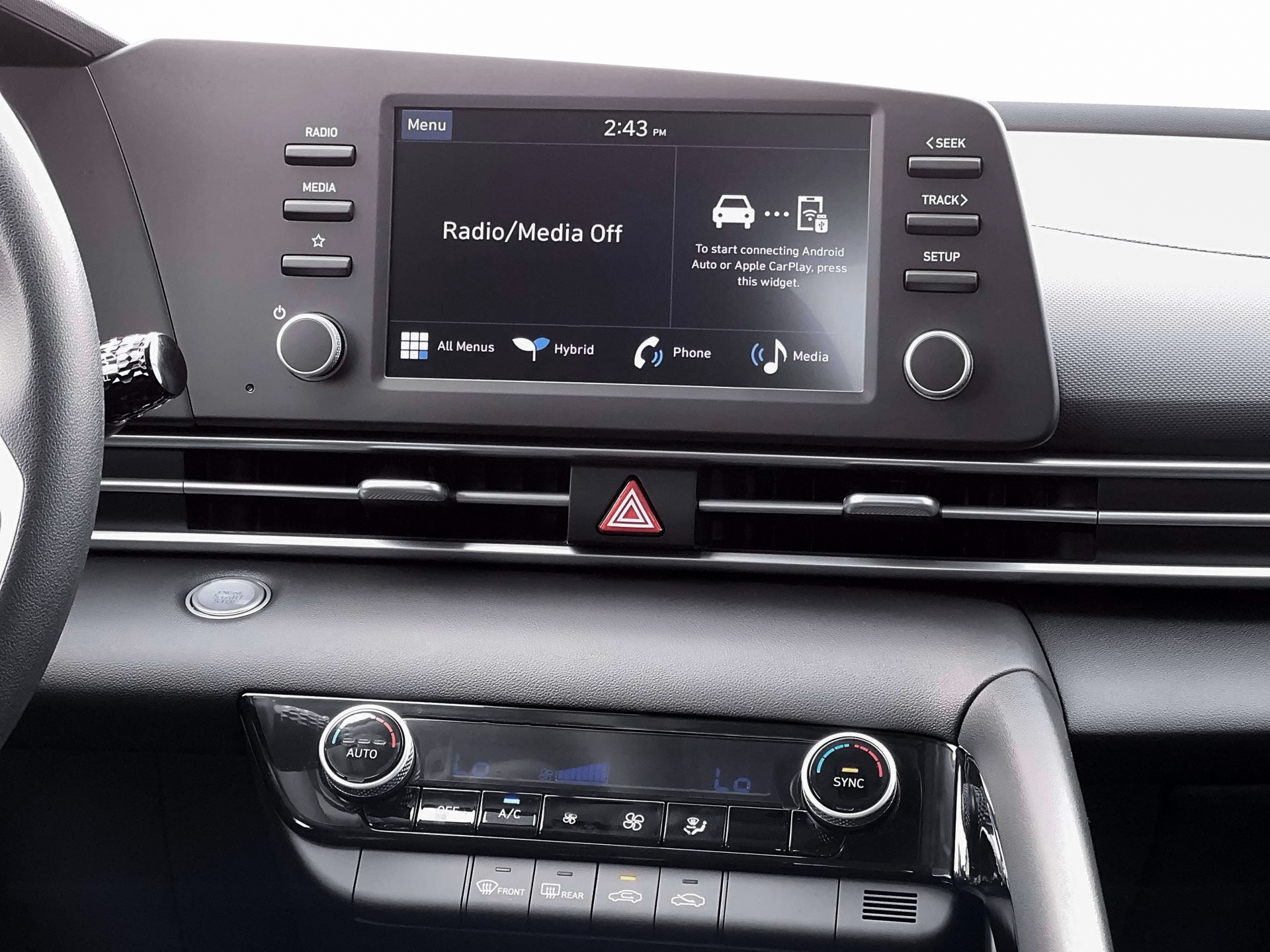 2026 Hyundai Elantra Hybrid Blue