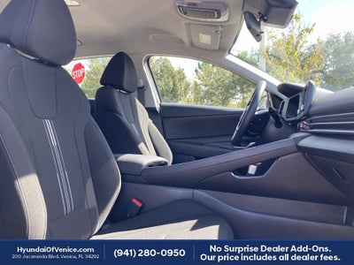 2026 Hyundai Elantra Hybrid Blue