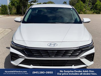 2026 Hyundai Elantra Hybrid Blue