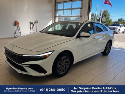 2026 Hyundai Elantra Hybrid Blue