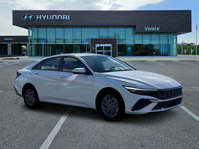 2026 Hyundai Elantra Hybrid Blue