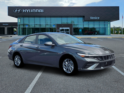 2026 Hyundai Elantra Hybrid Blue