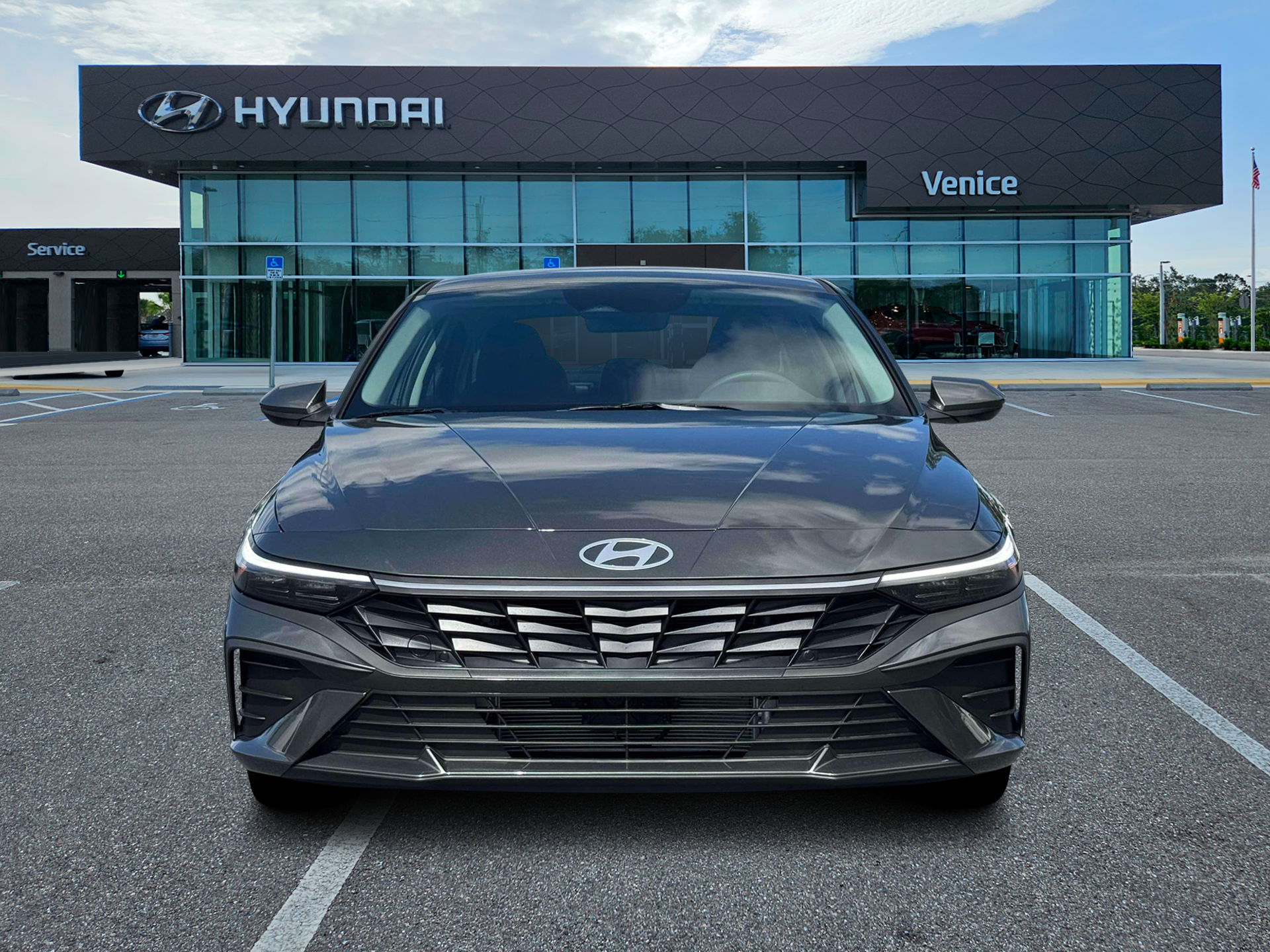 2026 Hyundai Elantra Hybrid Blue