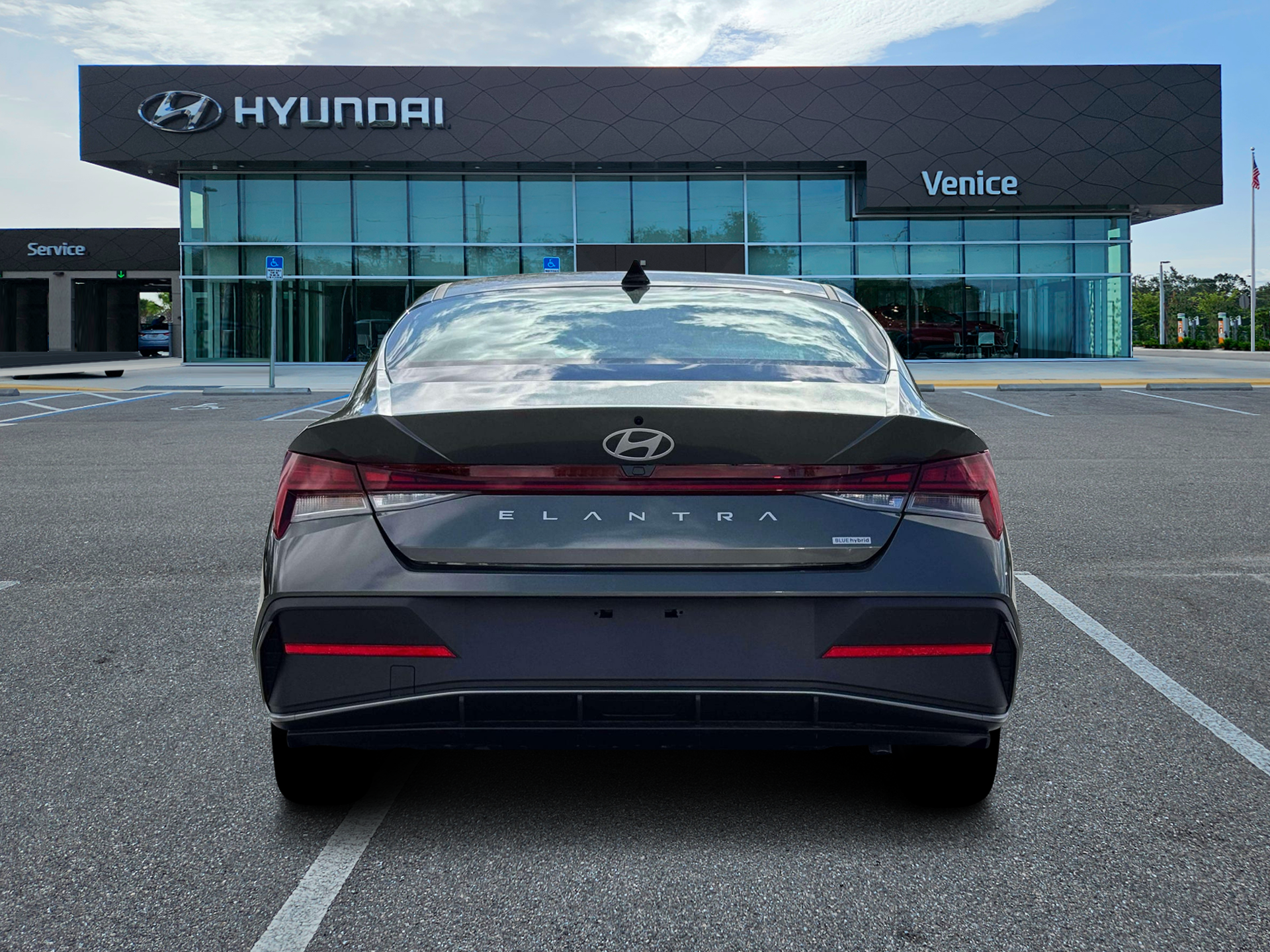 2026 Hyundai Elantra Hybrid Blue