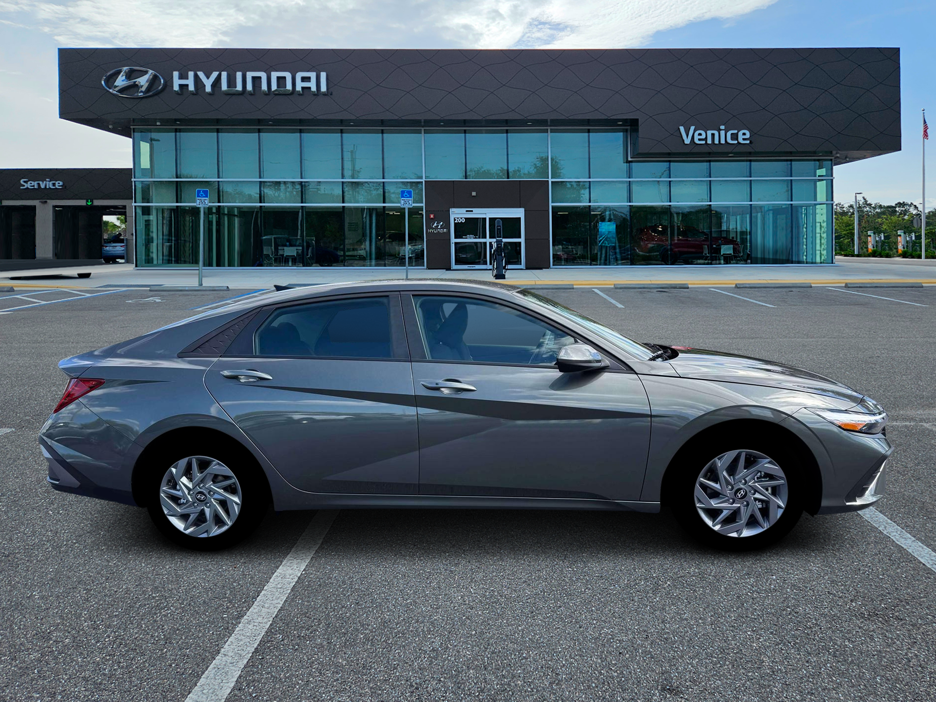 2026 Hyundai Elantra Hybrid Blue