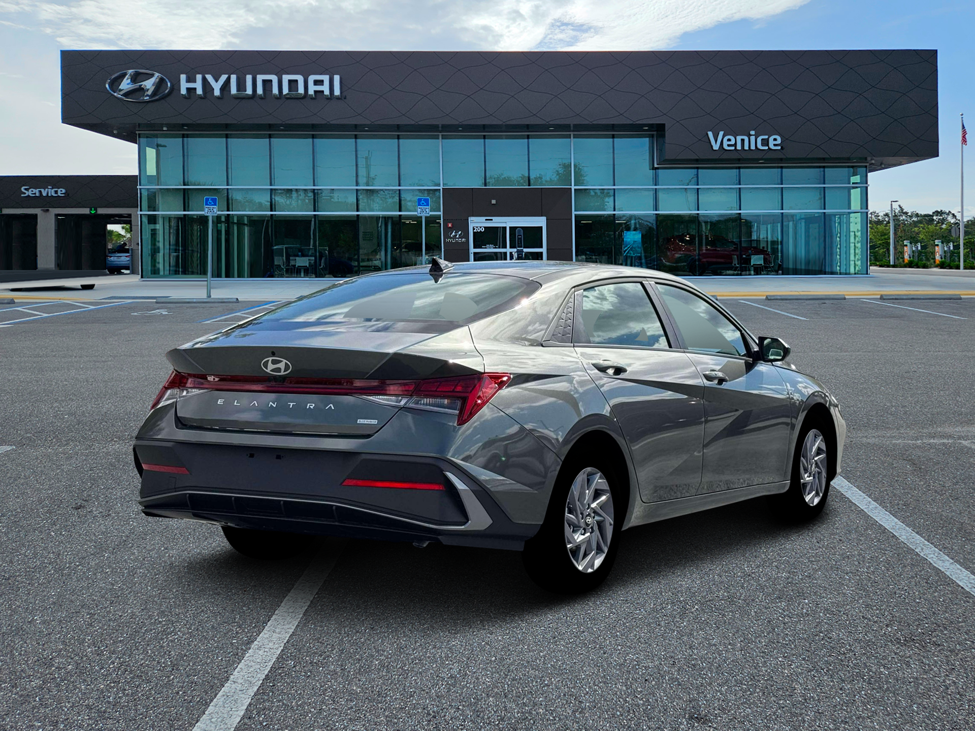 2026 Hyundai Elantra Hybrid Blue