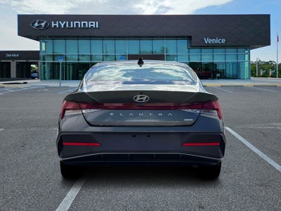 2026 Hyundai Elantra Hybrid Blue