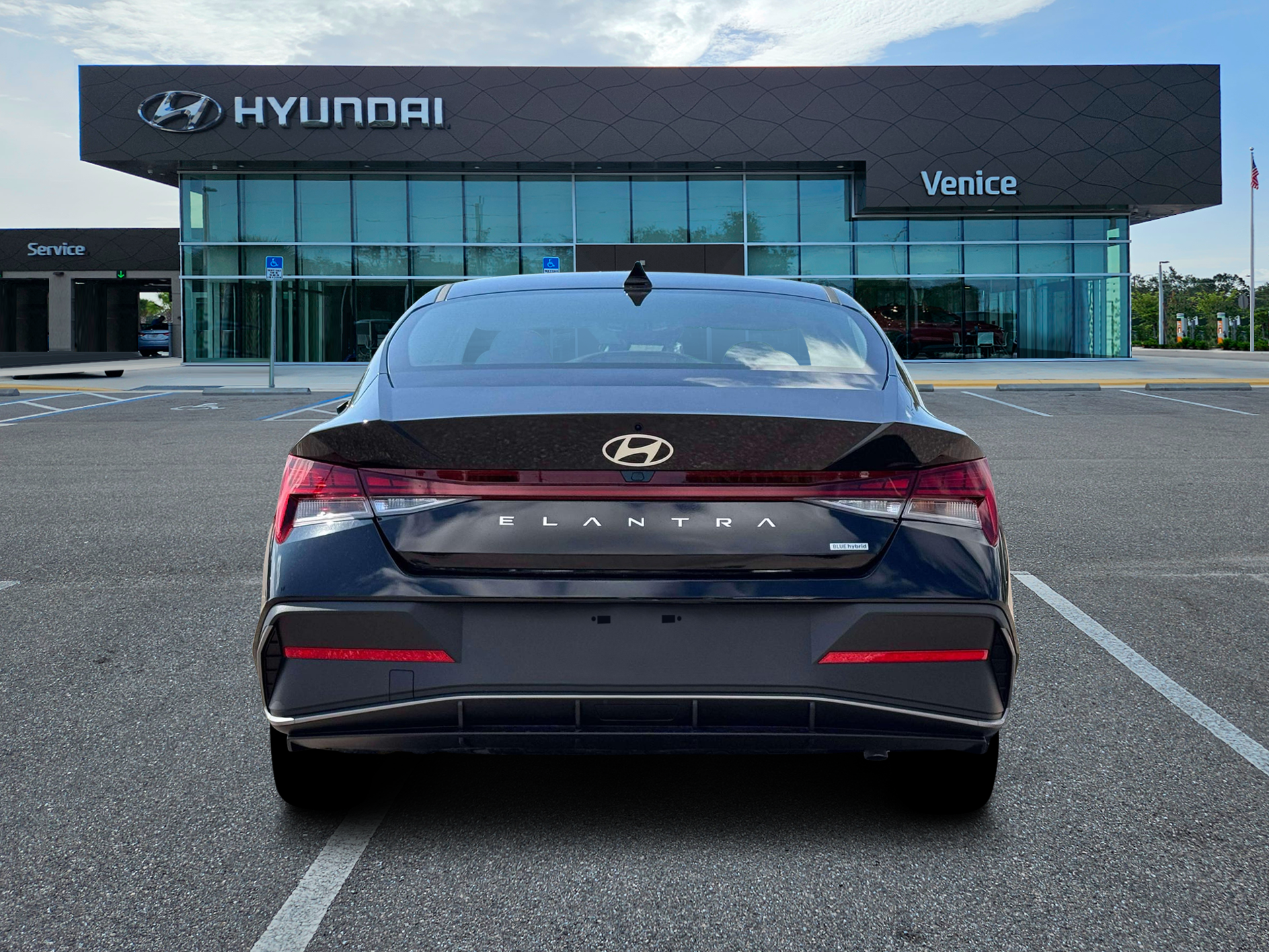2026 Hyundai Elantra Hybrid Blue