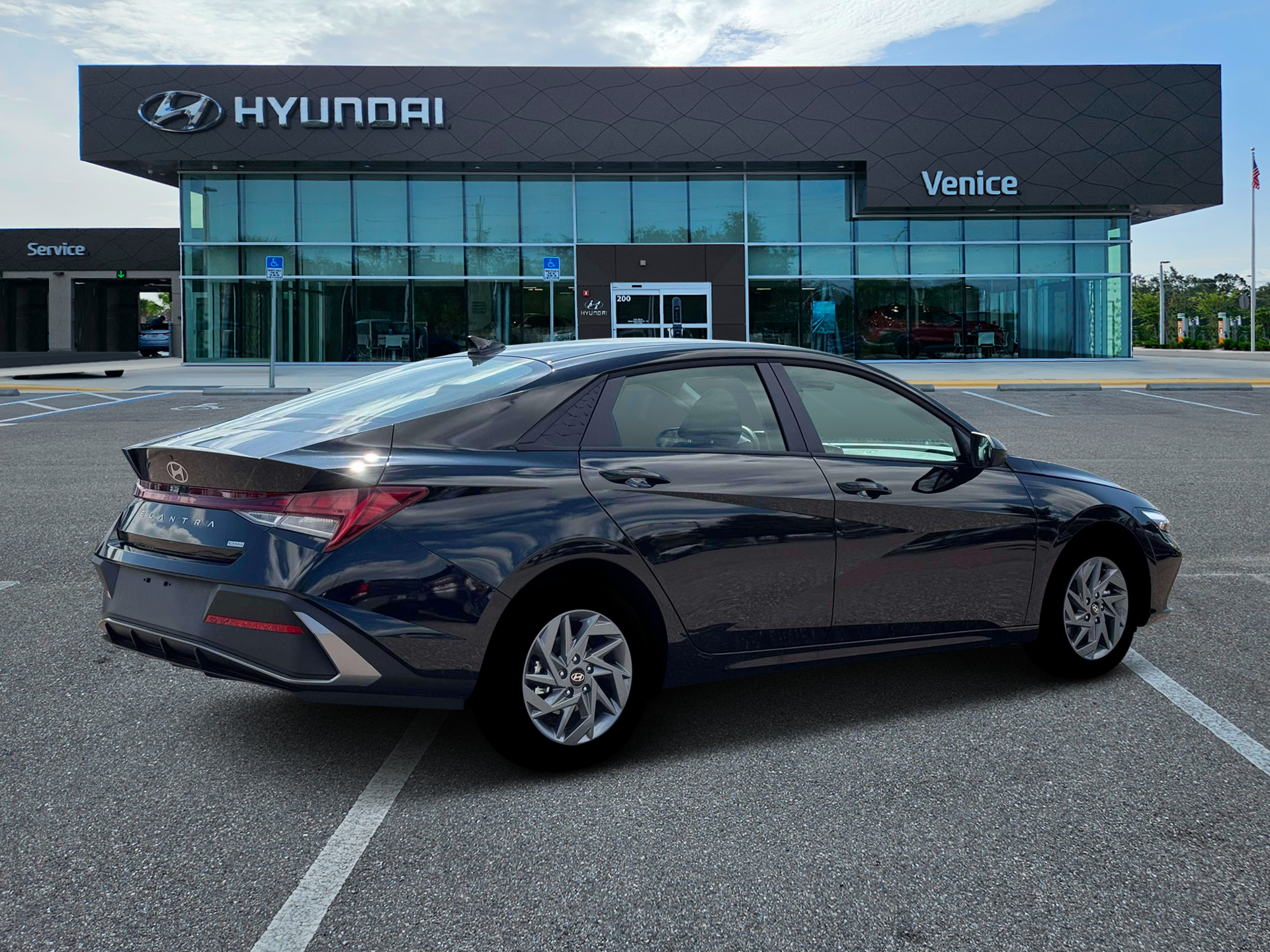 2026 Hyundai Elantra Hybrid Blue